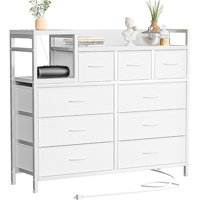 Anastasya Accent Cabinet, White