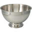 URBNLIVING 30cm Large Silver Metal Champagne Bowl Beverage Cooler Ice Bucket Beverage Tub