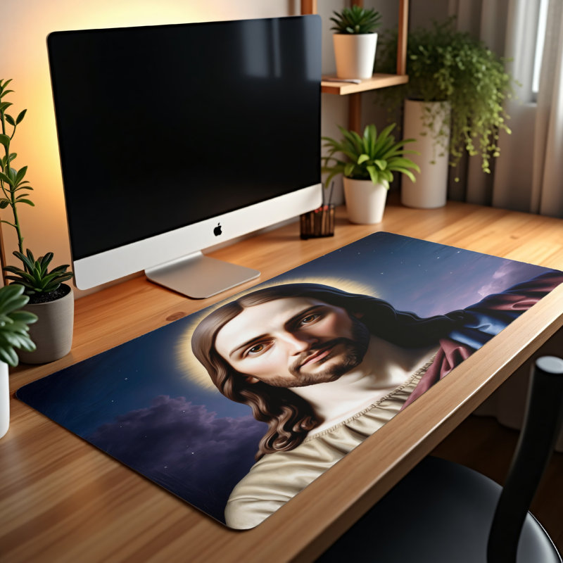 Polyester Desk Pad, 23.6x13.8