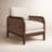Crema Upholstered Armchair