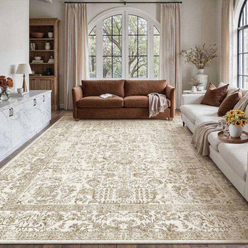 Vintage Look Area Rug, Rectangle 300 x 400 cm