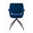 Guo 19'' H Velvet Upholstered Metal Armchair-160006819