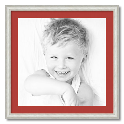 Wood Matte Picture Frame with Mat