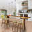 Cardoza Solid Wood Dining Table-1513378407