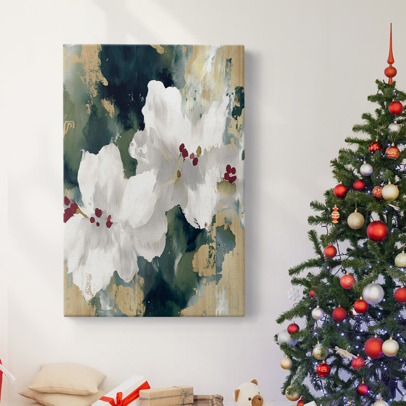 Art des Fêtes de Noël - Toile tendue avec châssis CDLXV III, H 48 po x l 32 po