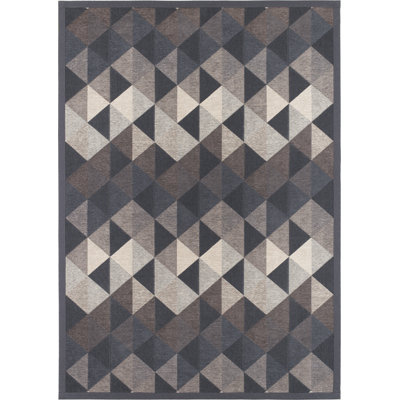 Kiva Geometric Hand Woven Area Rug