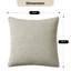 Housse de coussin en chenille ultra-douce-128488293