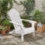 Chaise Adirondack pliable en bois d'acacia avec siège à lattes, accoudoirs droits et dossier incliné pour terrasse-2002453236