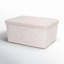 Sculpted Felt Storage Bin - Wide with Lid-97811102