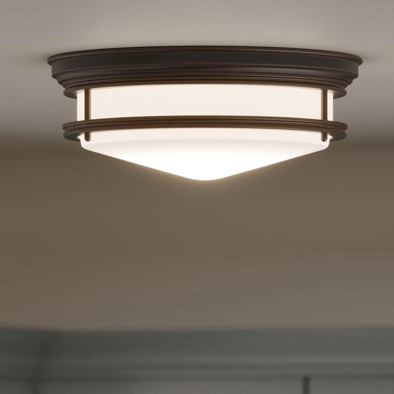 Mcbeth Flush Mount, Oil Rubbed Bronze
