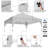 10x10 Pop Up Canopy Tent with Vent Instant Sun Shelter Canopy with Wheeled Bag-112470599