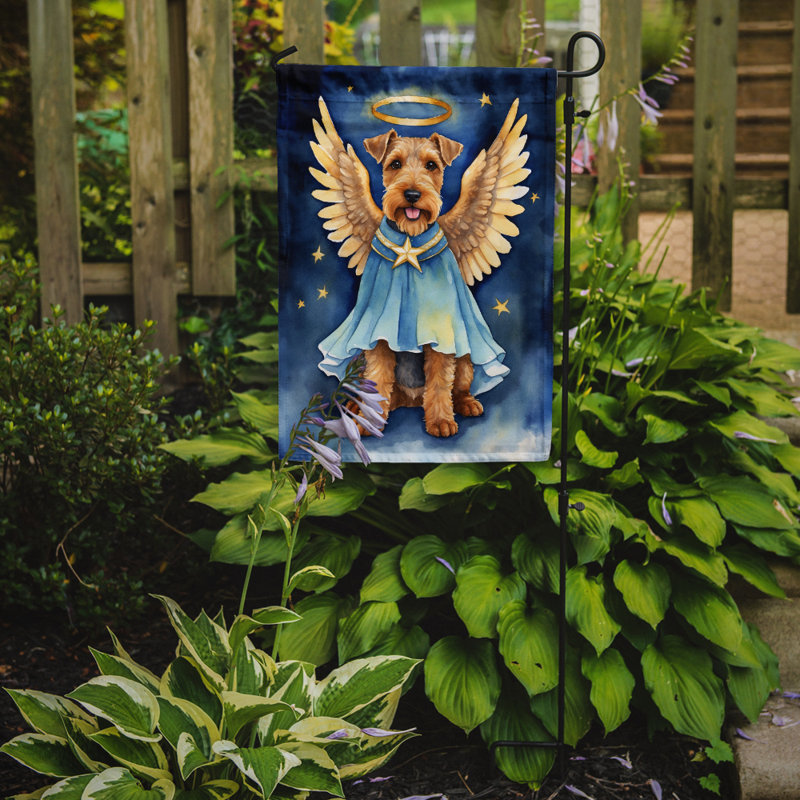 Drapeau de jardin Welsh Terrier My Angel