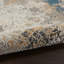 Tapis abstrait gris / bleu / ivoire-1630416537