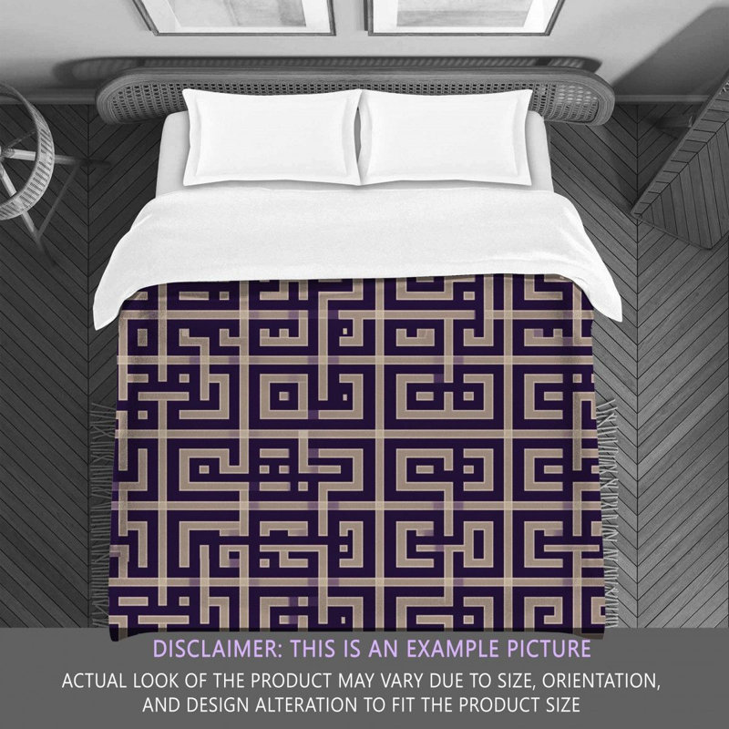 Geometric Shapes Comforter, Twin Comforter