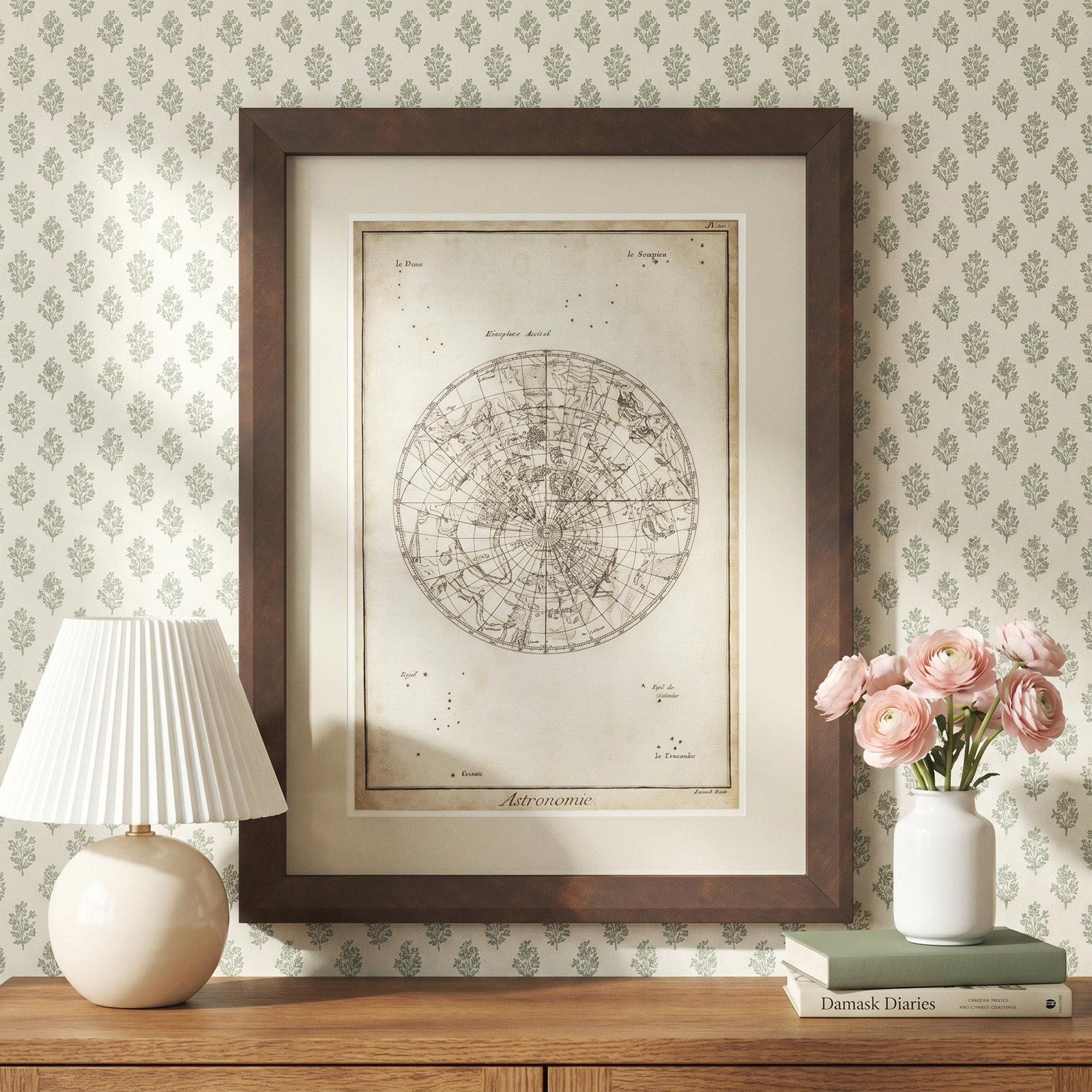 Antique Astronomy Chart II Print
