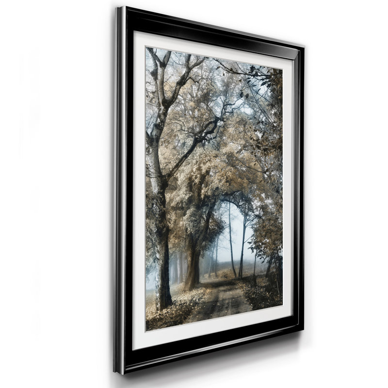 Road to Tom Demain - Cadre photo, reproduction d'art, Noir, H 30,5 po x l 42,5 po x P 1,5 po