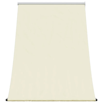 Latitude Run Polyester Cover Retractable Patio Awning