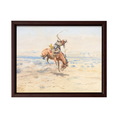 Charles Marion Russell - Bucking Bronc