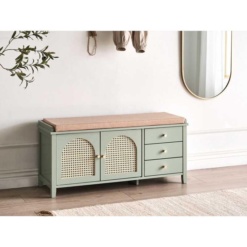 BENDIGO 8 Pair Shoe Storage Bench