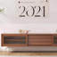 Meuble télé simple en bois massif de style médiéval-105170408-105170411