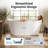 DeerValley Horizon 67" x 31" Freestanding Double Slipper Soaking Acrylic Bathtub with Overflow Drain DV-1T153S