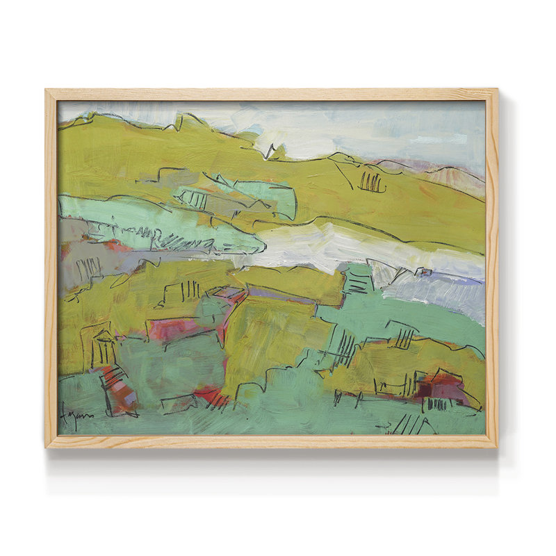 Carry No Secrets -Framed Print - Restickable, H 8 po x l 10 po, Naturel