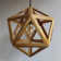 Chetek 1 - Light Oil Geometric Pendant