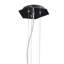 Shanklin 1 - Light Black Dome Pendant-62296529