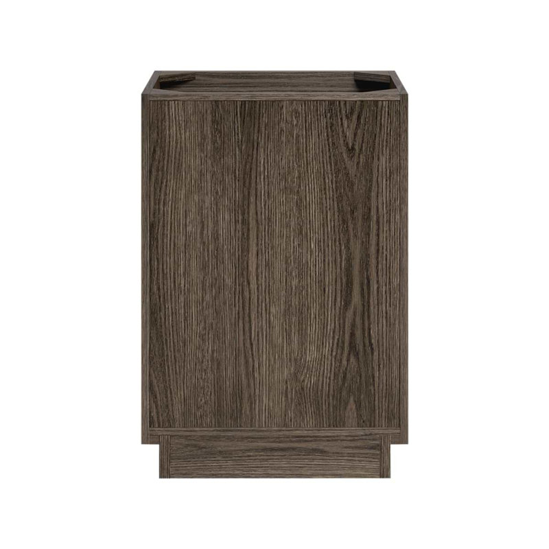 Rhett Vanity, Espresso Oak, 24" W, Carrara Marble