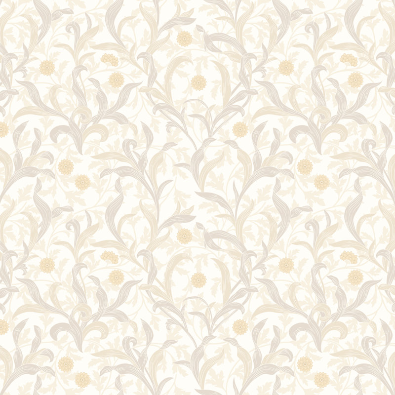 Cipriano 10m x 50cm Matte Wallpaper Roll, Grey