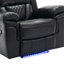 Fauteuil inclinable manuel avec bande lumineuse DEL-1558976751