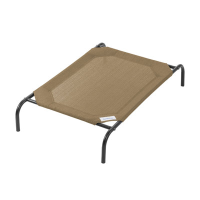 Mckittrick Brunswickchrome Green and Crystal 1-Light 5.5 in. Indoor/Outdoor Mid-Size Raised Camp Bed