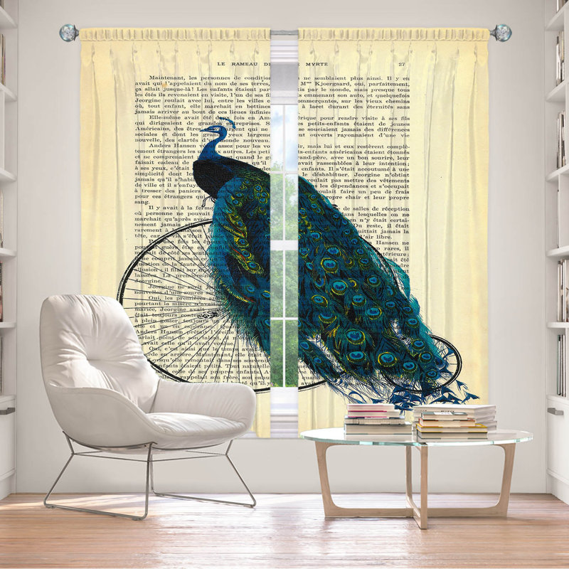 Room Darkening Curtain Pair, 20" W x 52" L