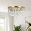 Lustre 5 lumières en cristal 15 "Glam-405298211