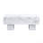 Modern Simple Marble Texture MDF Coffee Table - 43.3"X21.6"X17.2" Practical Model.Making It An Ideal Addition To Any Living Room Or Apartment-114197634