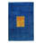 No Pattern and Not Solid Color Handmade Rectangle 6' x 9' Cotton/Wool Area Rug in Blue/Black/Gold/Red