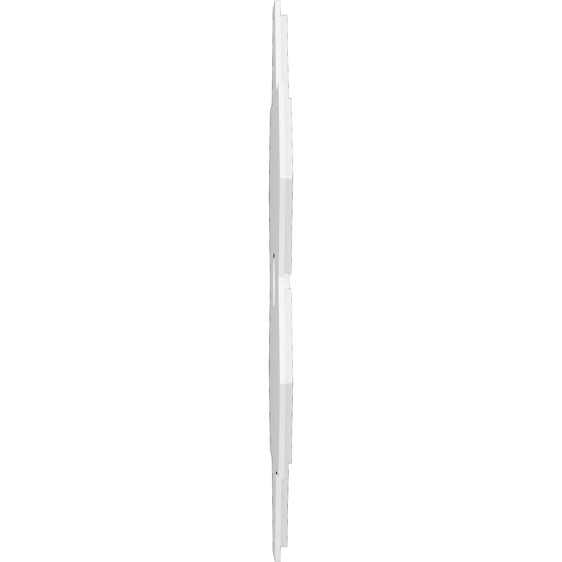 Médaillon de plafond contemporain en PVC de qualité architecturale Daisy, H 1 po x l 36 po x P 36 po