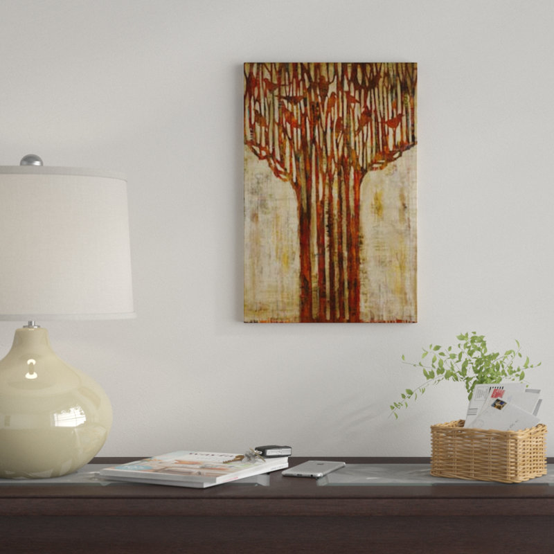 « branching out », impression sur toile, H 60 po x l 40po x P 1,5 po, Toile tendue