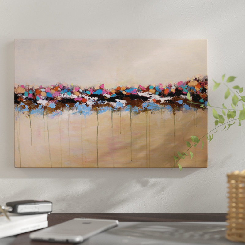 «Emotion in Color», reproduction sur toile, H 8 po x l 12 po x P 0,75 po, Pas de tapis, Toile tendue