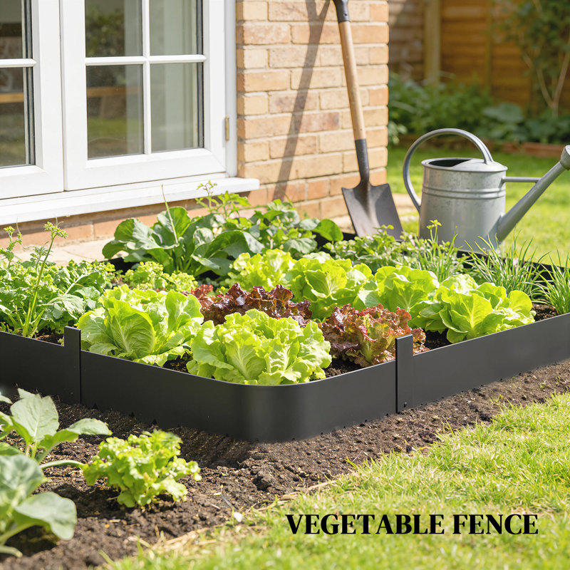 Metal Garden Stake, 20cm H x 102cm W x 8cm D