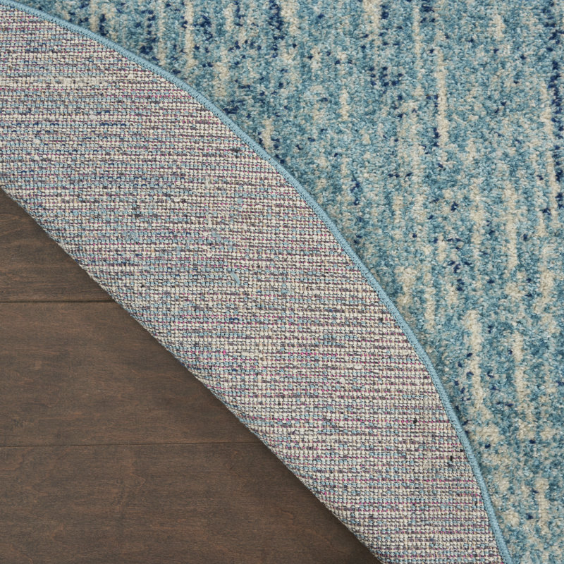 Southwestern Indoor / Outdoor Rug, Round 4'