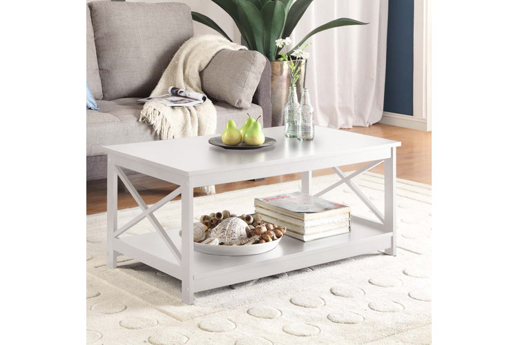 Ahern 4 Legs Coffee Table with Storage
