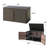 ONFRJFVR 45'' W 88 Gallons Water Resistant Plastic Deck Box-94319240