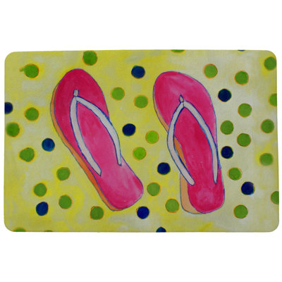 Cillian Non-Slip Polka Dots Doormat