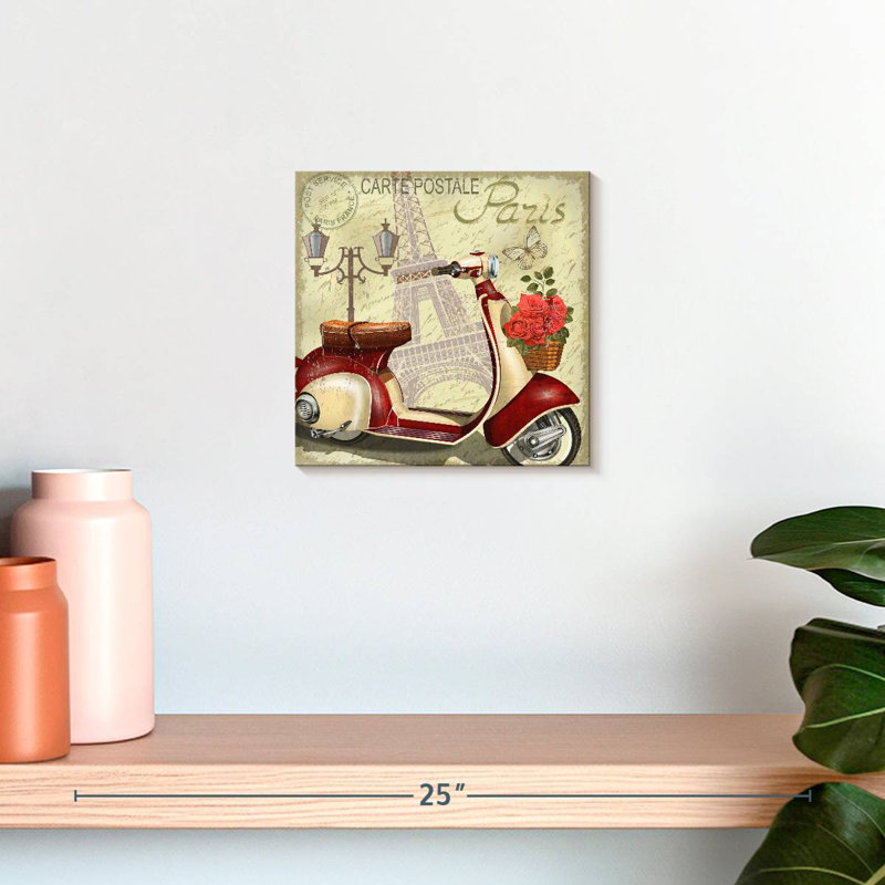 Scooter français Mehar, H 10 po x l 10 po