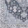 Tapis bleu marine oriental