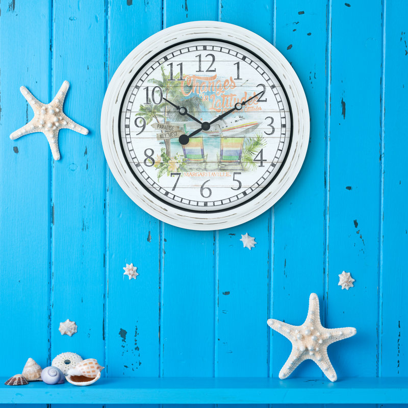 Horloge murale 15,75 po Margaritaville