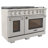 Kucht 48" 6.7 Cubic Feet Free Standing Range-90742612-73097280