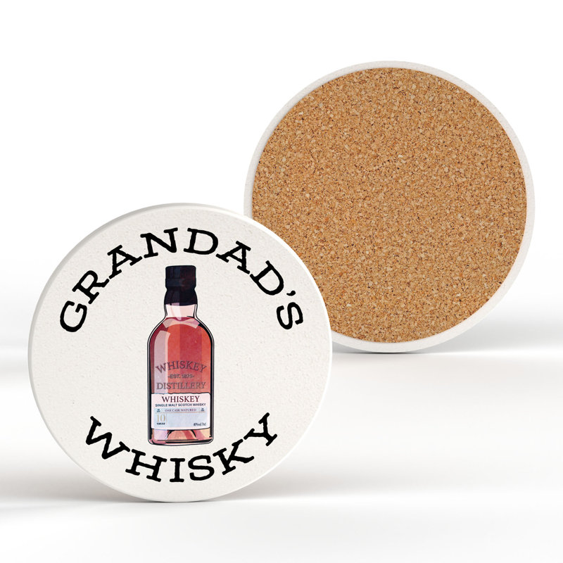 Kana Ceramic Round 1 Piece Coaster