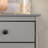 Haney 3-Drawer Solid Wood Nightstand-1968316656